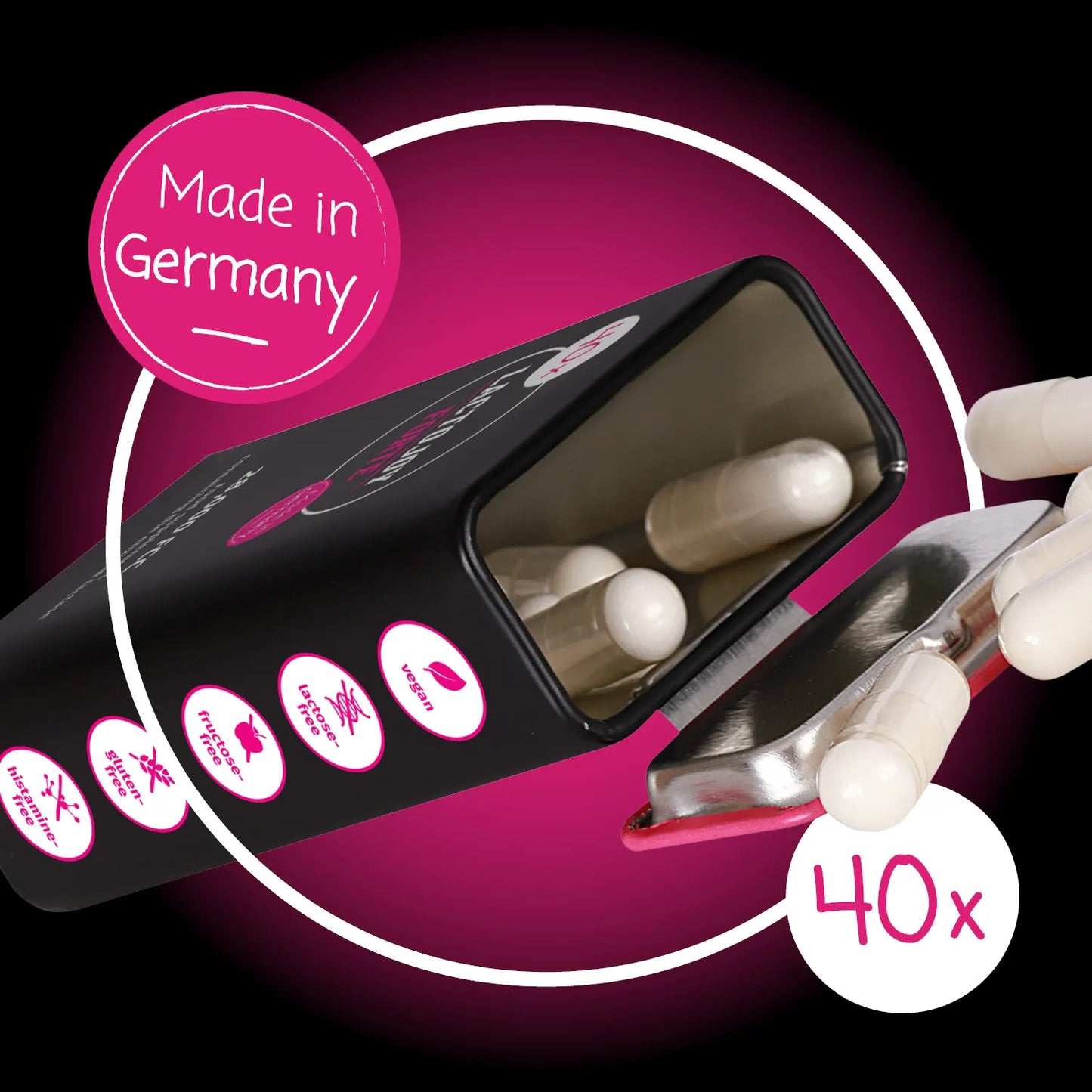 LactoJoy Forte / Can with 40 capsules
