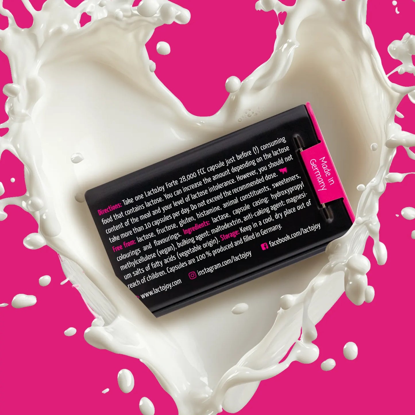 LactoJoy Forte - 28.000 FCC - 40 Lactose-Capsule