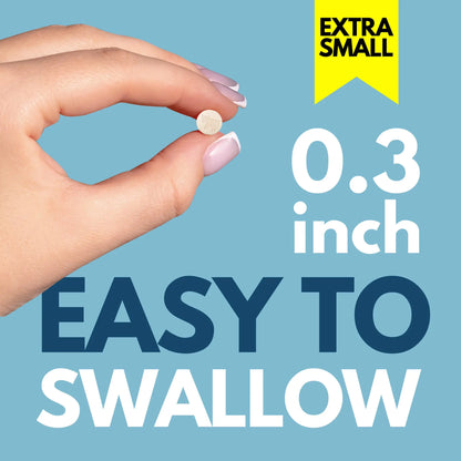 0.3 inch easy to swallow