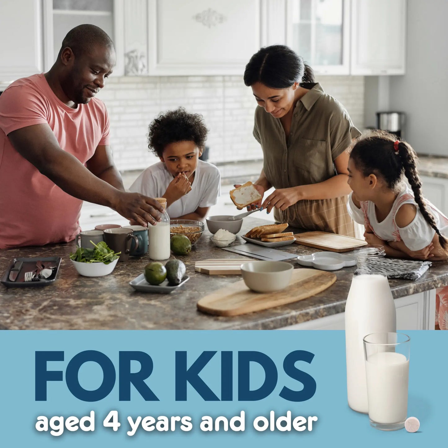 For kids aged 4 year and older